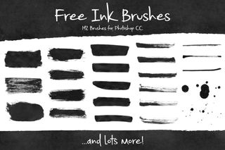 Free Ink Photoshop brushes