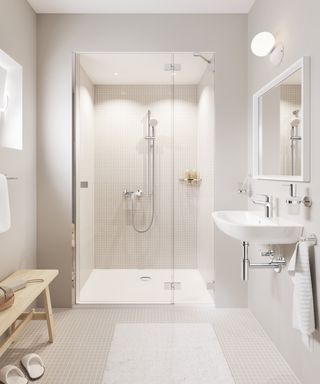 11 Best tile shower shelf ideas  small bathroom, shower shelves, shower  tile