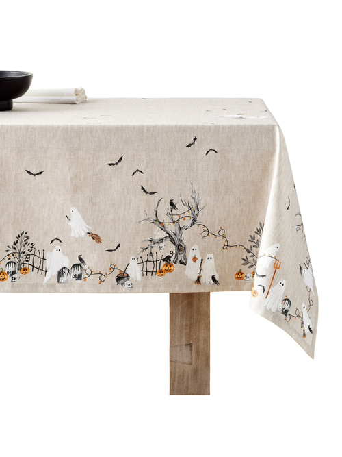 Scary Squad Cotton Outdoor Oilcloth