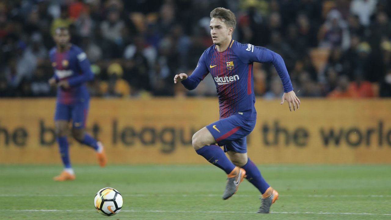 Barcelona midfielder Denis Suarez has one international cap for Spain