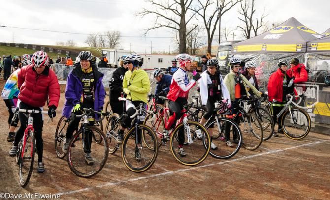 Masters Women 40-44 front row