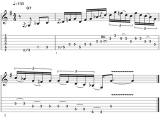 Joe Bonamassa Les Paul tips and licks ex5