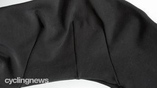 Assos Mille GT Winter Bib Tights GTO C2 detail of the pre-curved knee