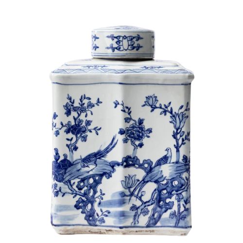 McGee &amp;amp; Co., Hand Painted Ginger Jar