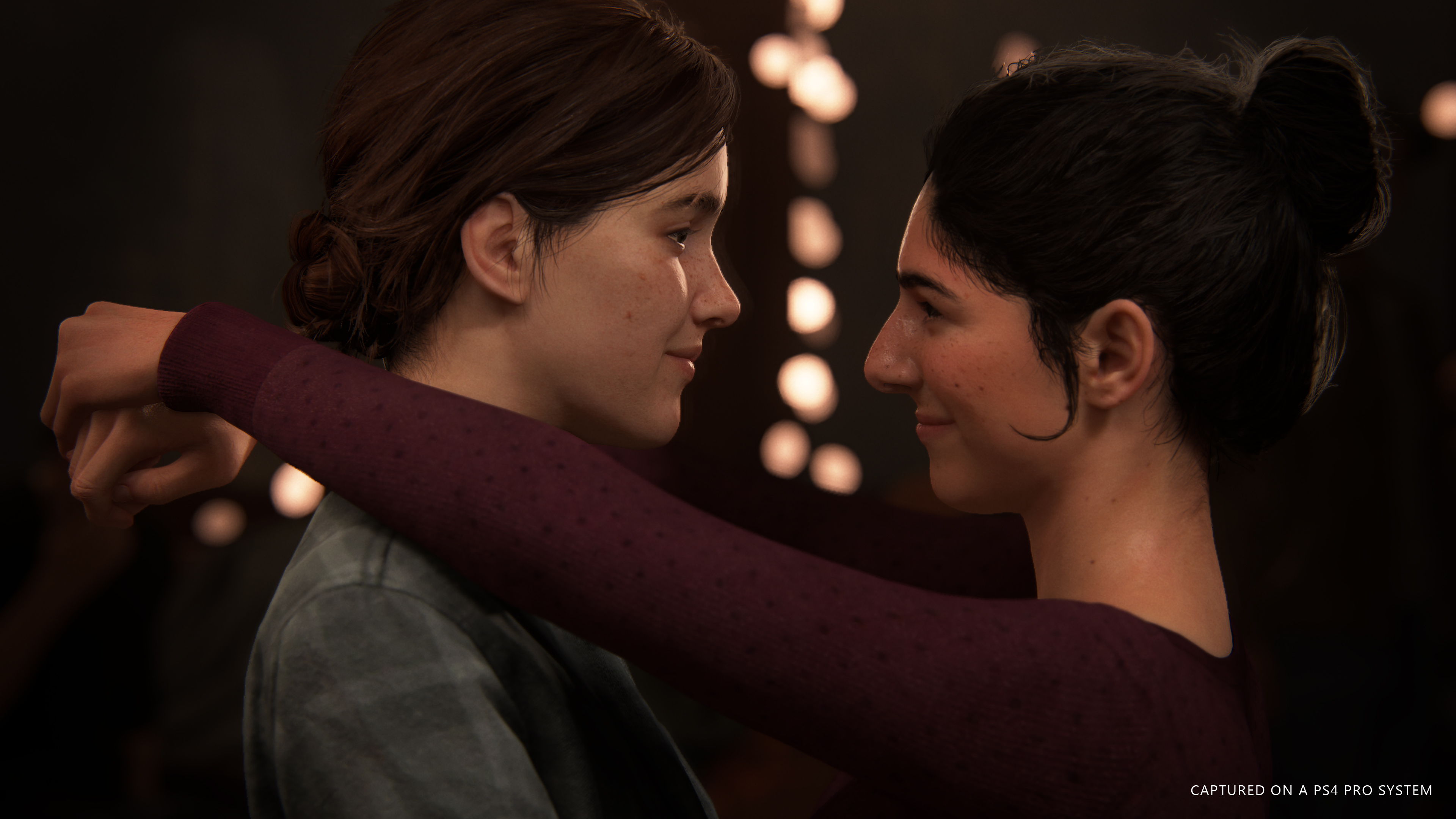 Last picture. Дина одни из нас 2. The last of us Элли и Дина. The last of us 2 Элли поцелуй.