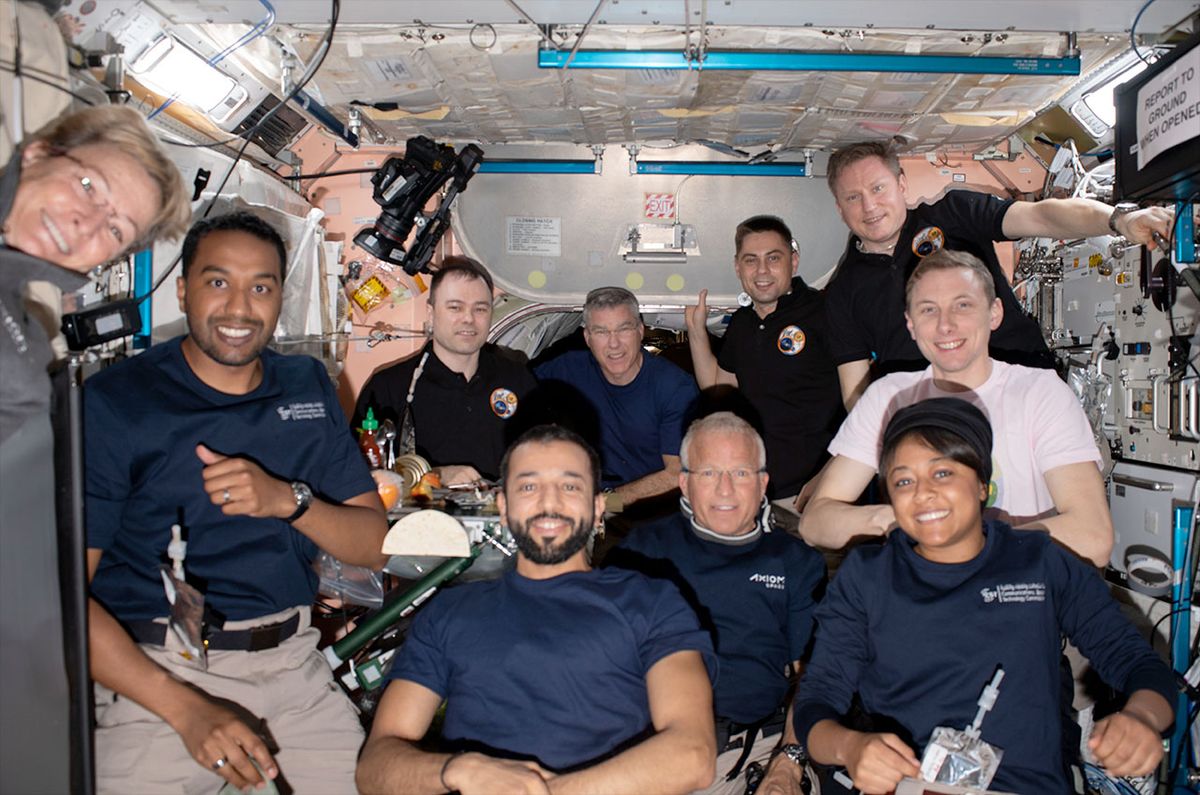 Record-high 17 people are in Earth orbit at the same time right now | Space