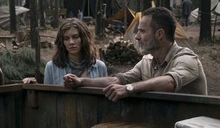 rick and maggie the walking dead season 9