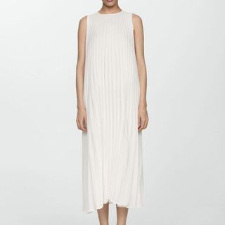 Mango Turmali Pleat Dress