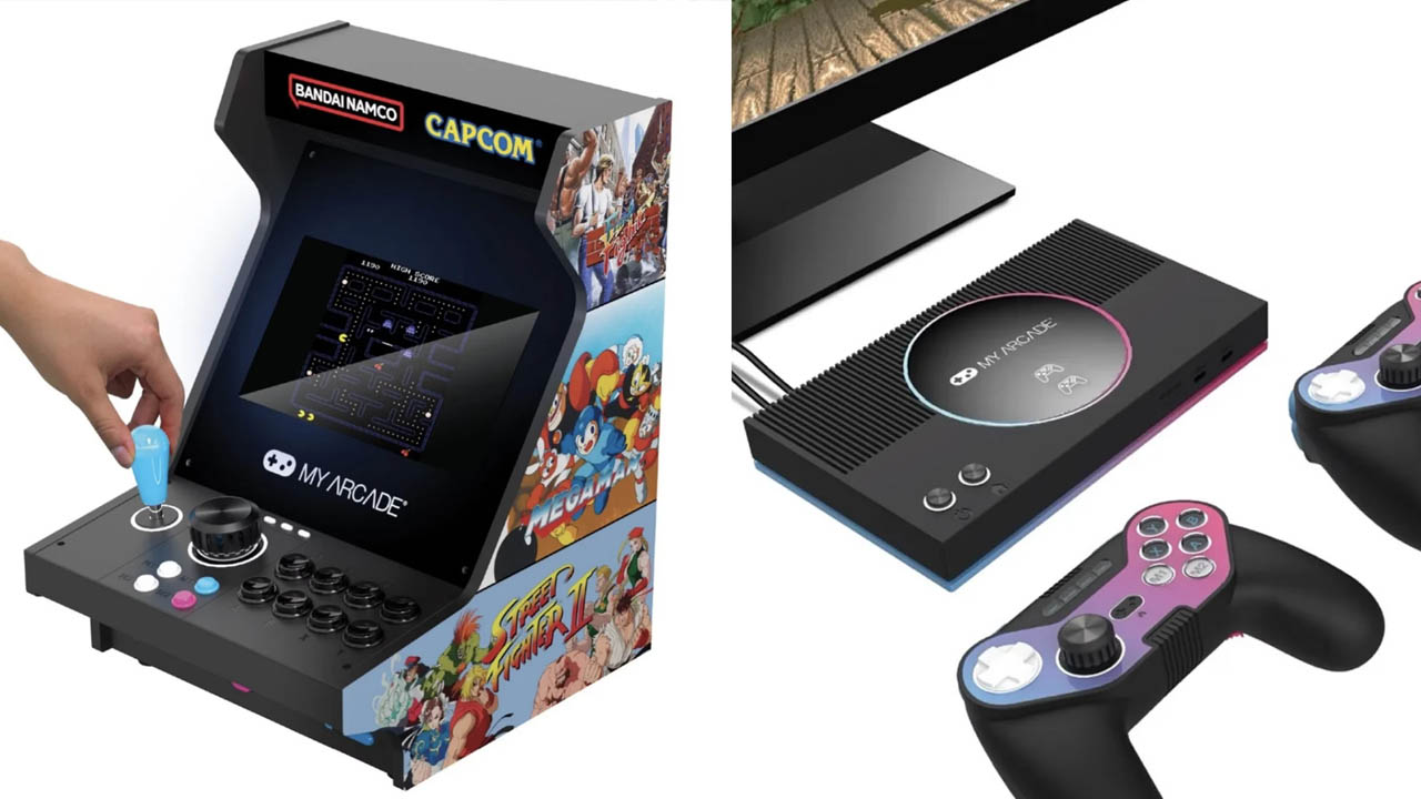 My Arcade's retro handheld features Capcom and Namco classics