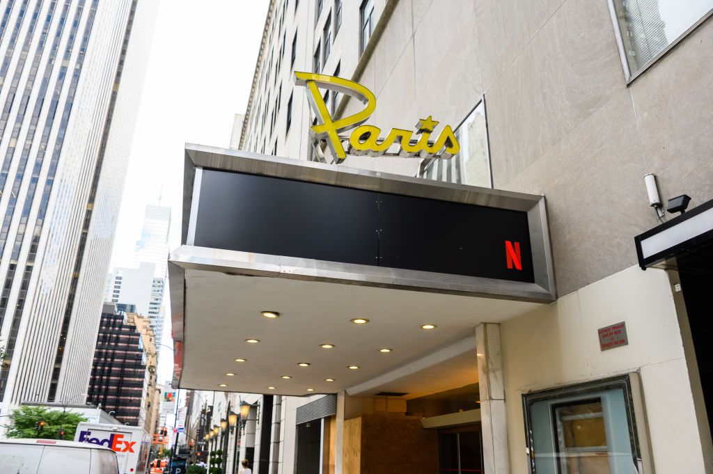 Netflix&#039;s Paris Theater in New York 