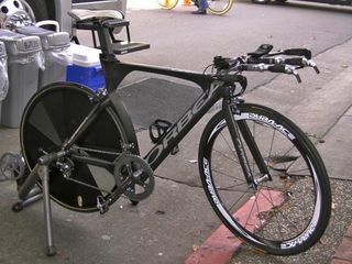 Matt Wilson's (Team Type 1) Orbea Ordu is one of the most distinctively shaped time trial bikes among the professional ranks.