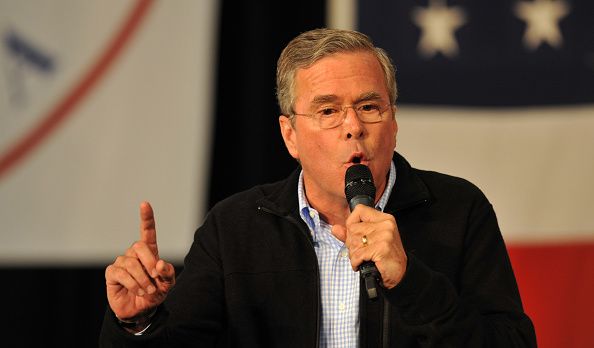 Republican presidential hopeful Jeb Bush