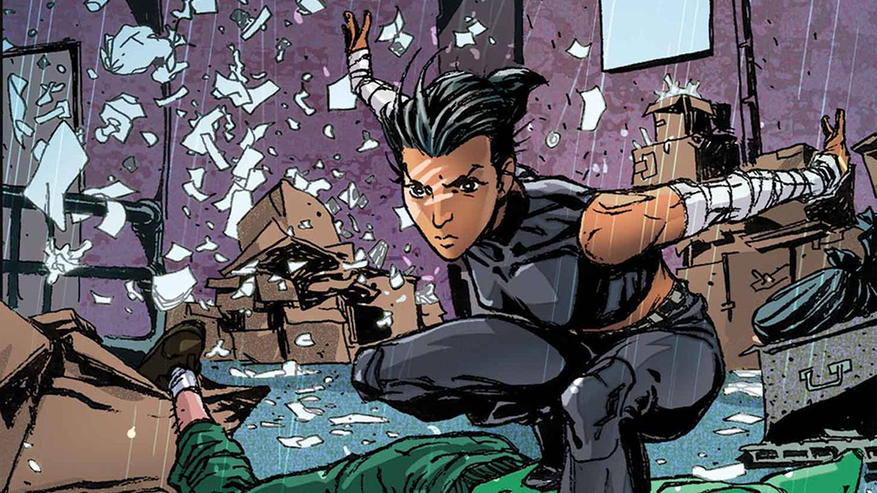 Echo returns in a new comic co-written by Taboo of the Black-Eyed Peas which gives her a new power that will "redefine her adventures in the Marvel Universe"