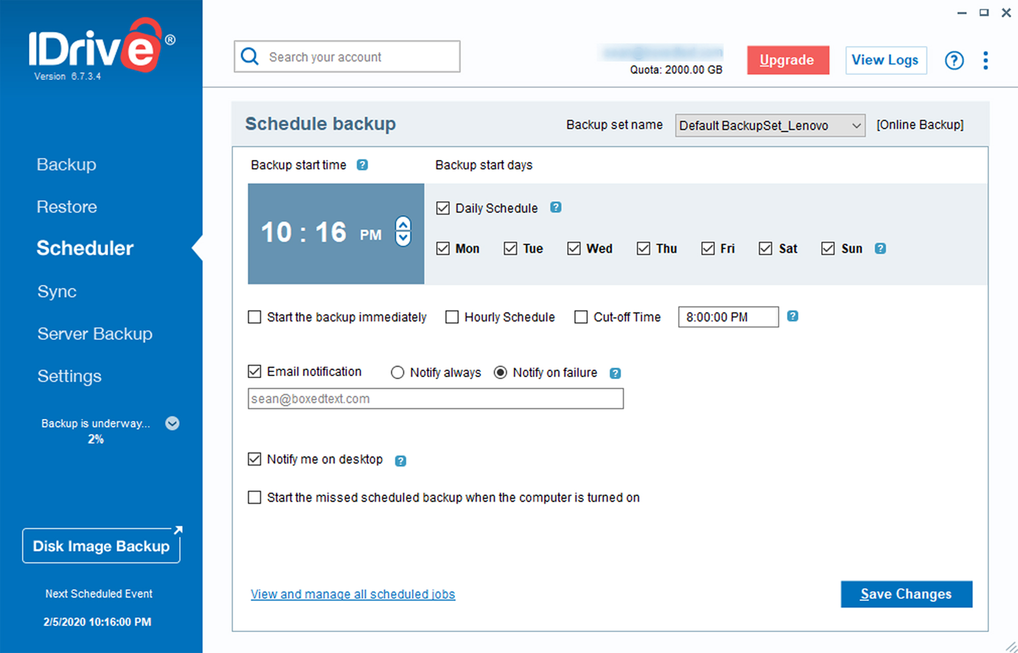 IDrive Personal cloud backup review