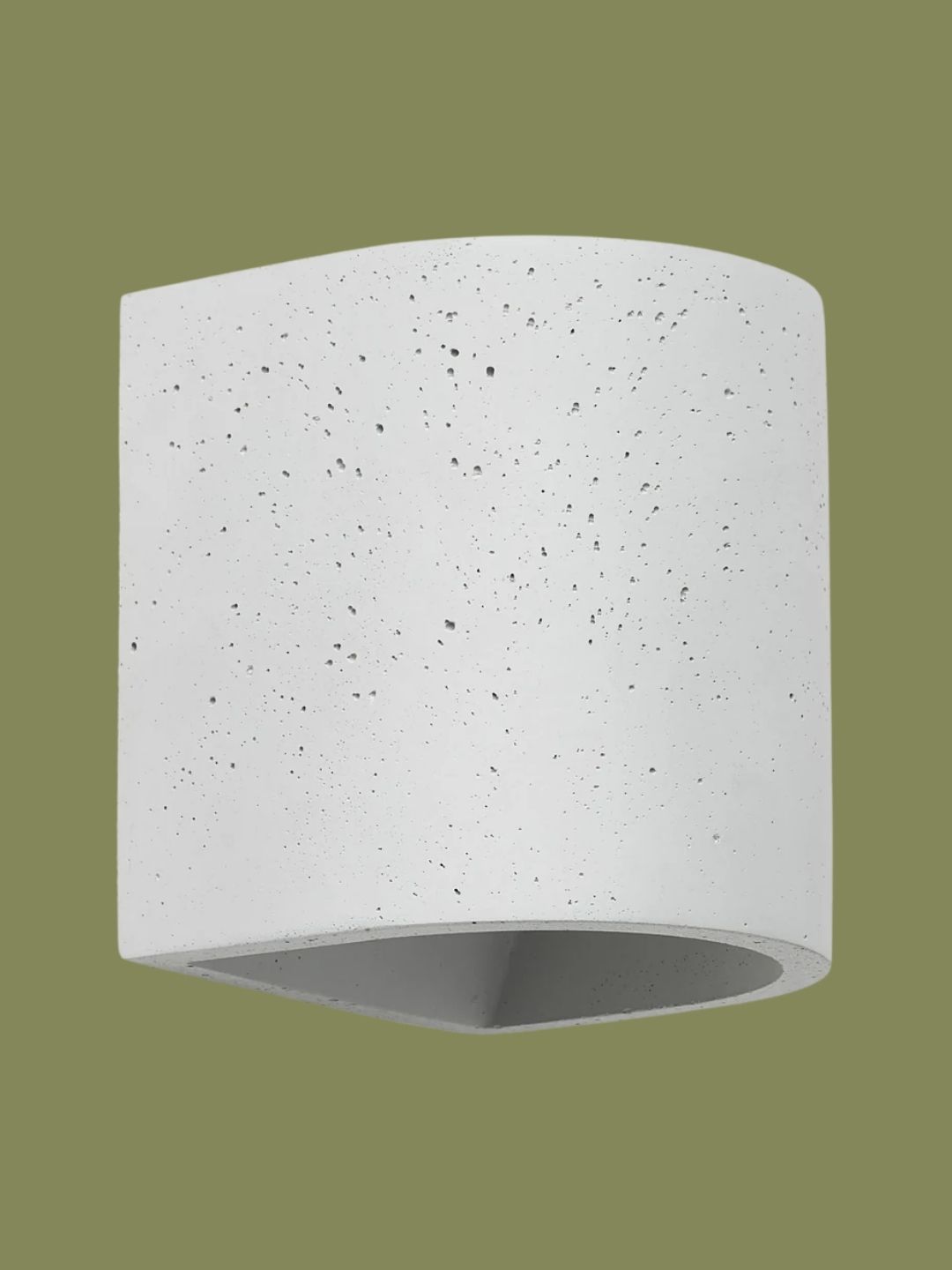 Westwing Collection, Concrete Led Outdoor Wall Lamp Kyra