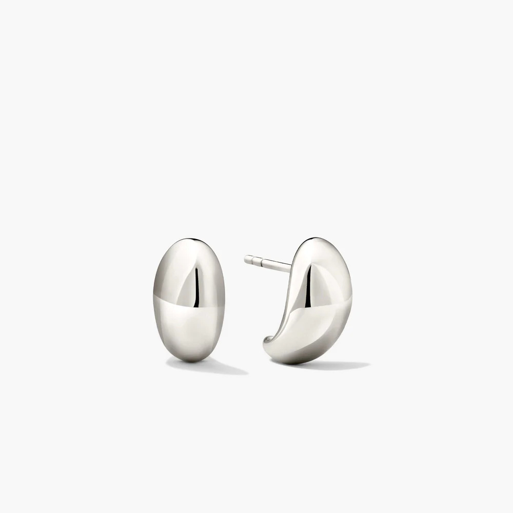 Silver earrings from Mejuri