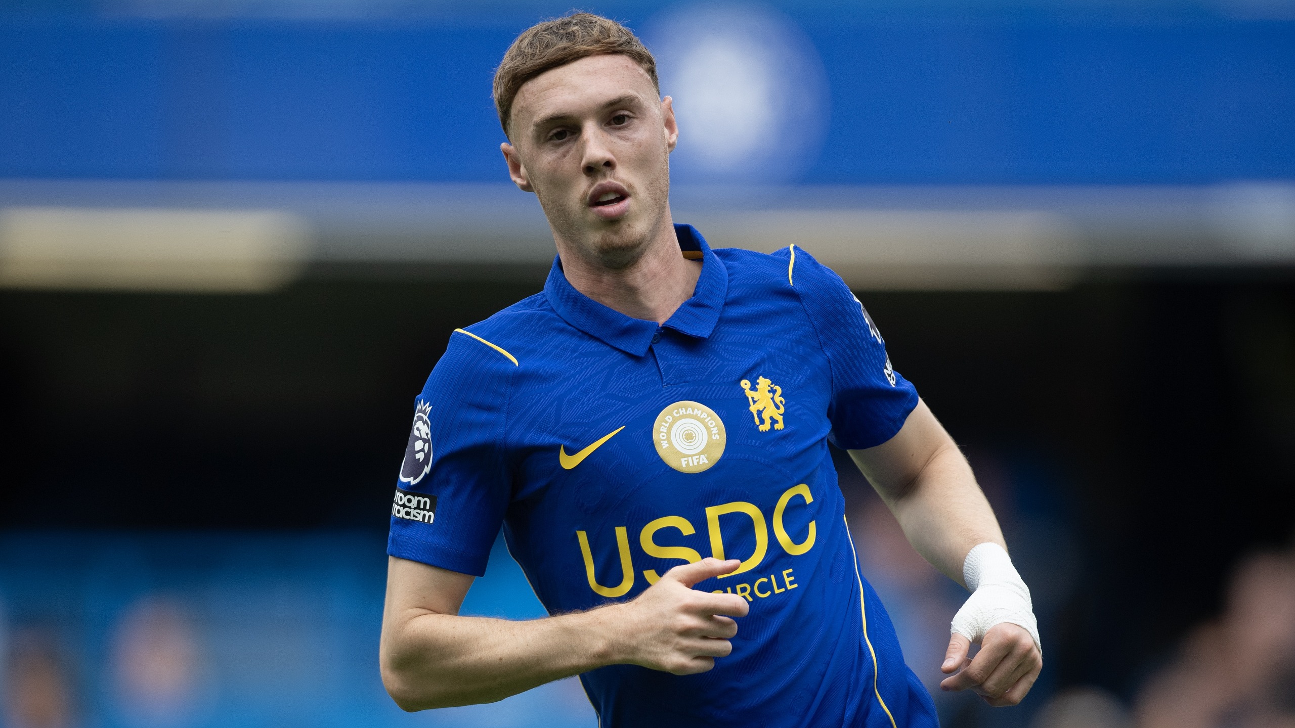Cole Palmer of Chelsea during the Premier League 2026/27 match between Chelsea FC and Hull City at Stamford Bridge on September 12, 2026 in London, United Kingdom.