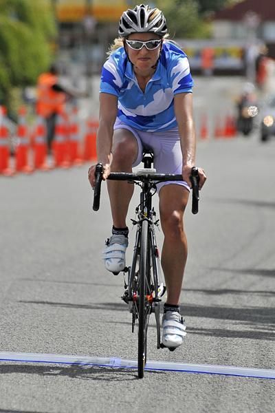 Kaytee Boyde of Auckland finishes third