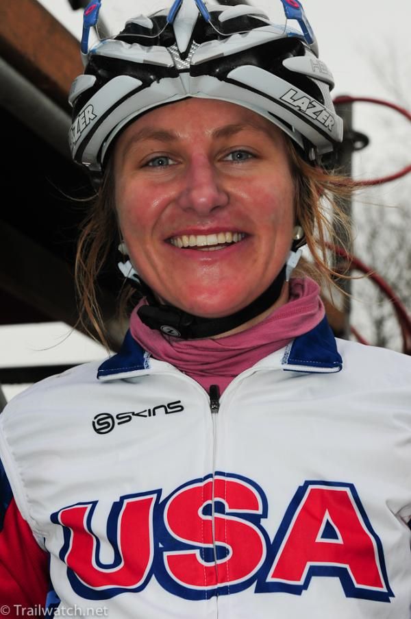 Amy Dombroski (USA) has spent her season here in Belgium