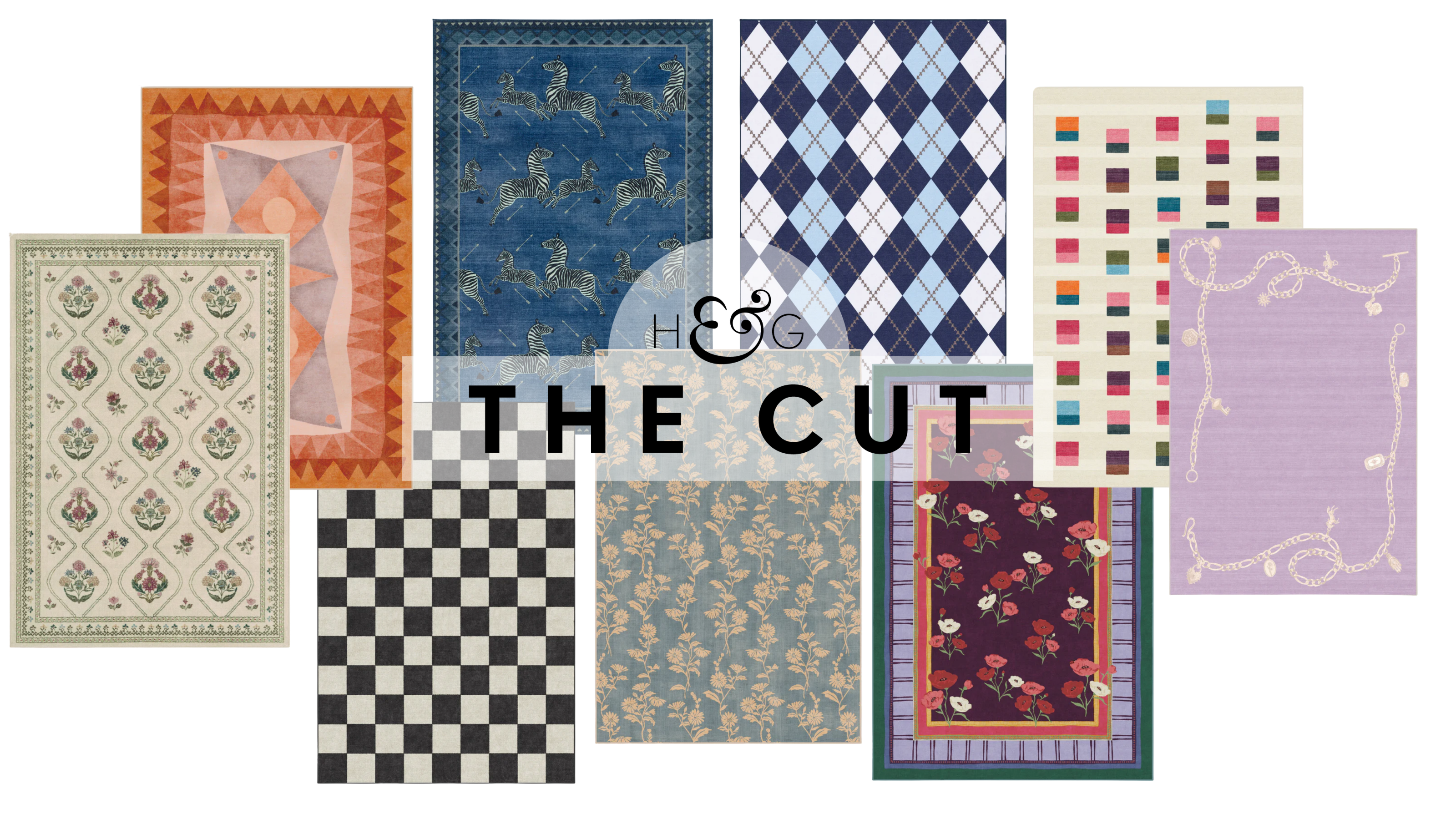 an assortment of decorative rugs from ruggable