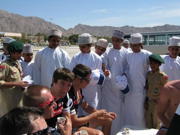 The locals want to join the Cervelo team