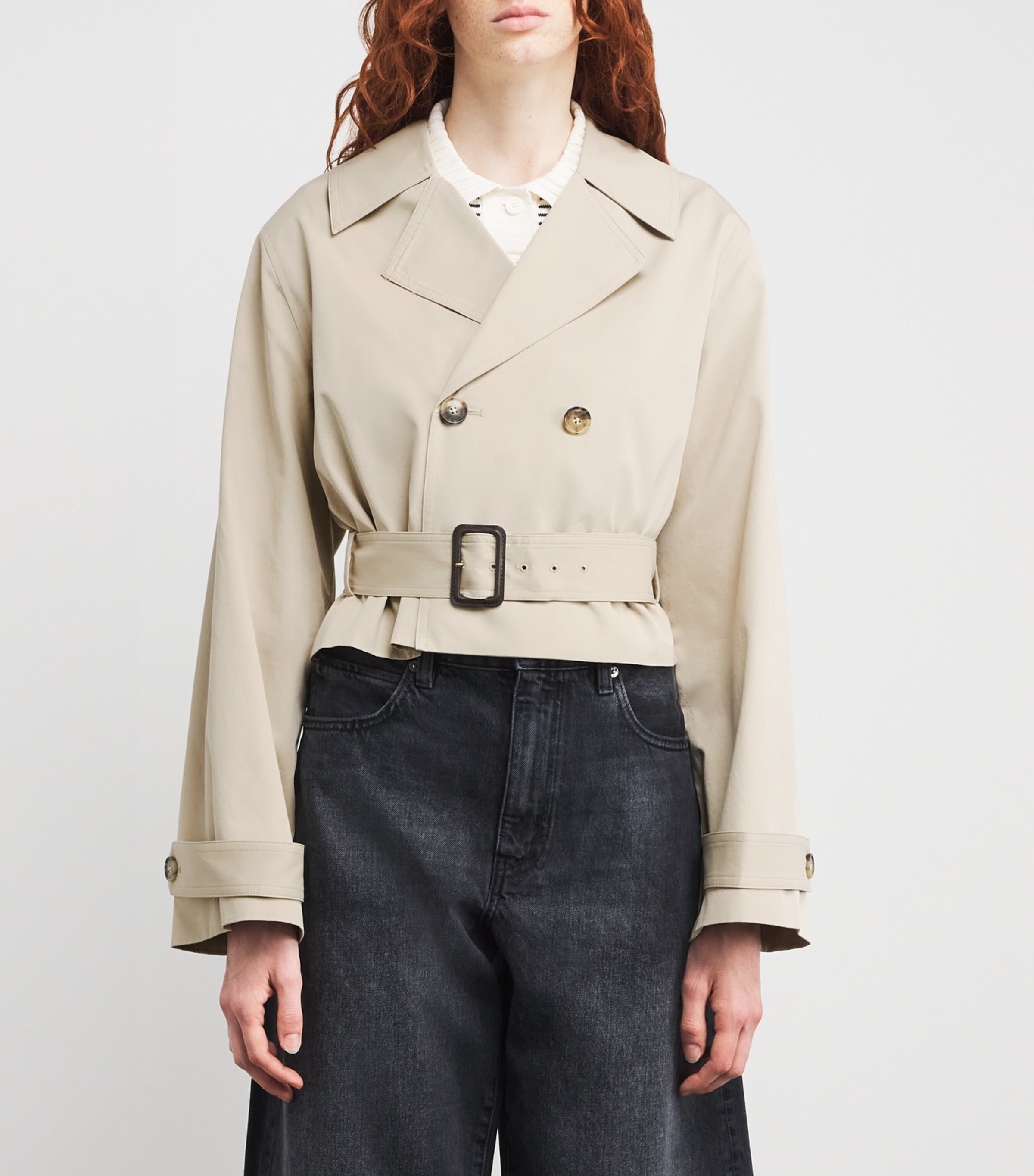 Frame Cotton the Uniform Trench Coat