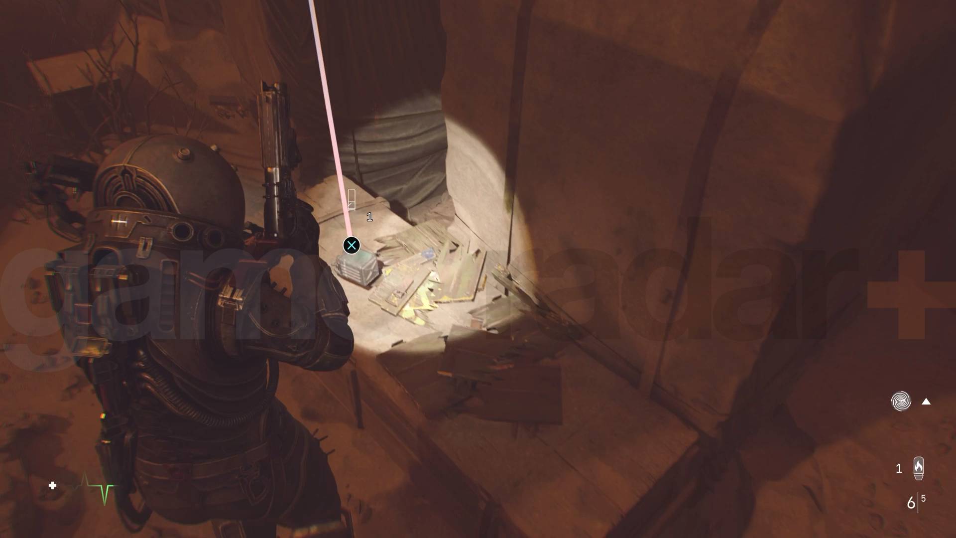 Check every corner for resources and ammo in Cronos