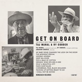 Ry Cooder & Taj Mahal 'Get On Board: The Songs of Sonny Terry and Brownie McGhee' album artwork