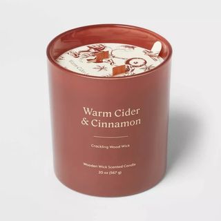 Warm Cider and Cinnamon Woodwick Candle