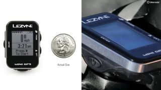 Lezyne's smallest and least-expensive GPS computer is the new Mini GPS model, with a miniscule size and weight but a generous feature set and high-end aesthetics