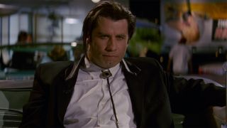 Vincent Vega in Jack Rabbit Slims in Pulp Fiction