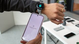 Transfer run from Pixel 9 to Pixel Watch 3