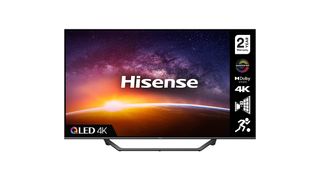 Hisense A7G review - TV on a white background
