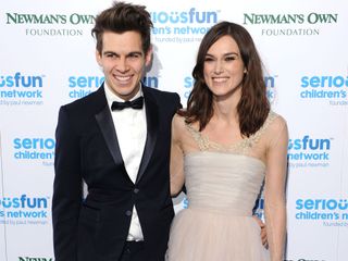 Keira Knightley and James Righton on the red carpet