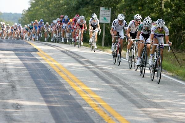 An early break tries to get up the road.