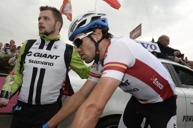 Tom Dumoulin (Team Giant-Shimano) lost his overall lead