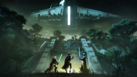 Destiny 2 Equilibrium - A fireteam heading into the behemoth