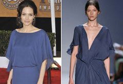 Angelina Jolie in Max Azria, celebrity news, Marie Claire