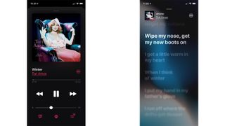 testi in Apple Music