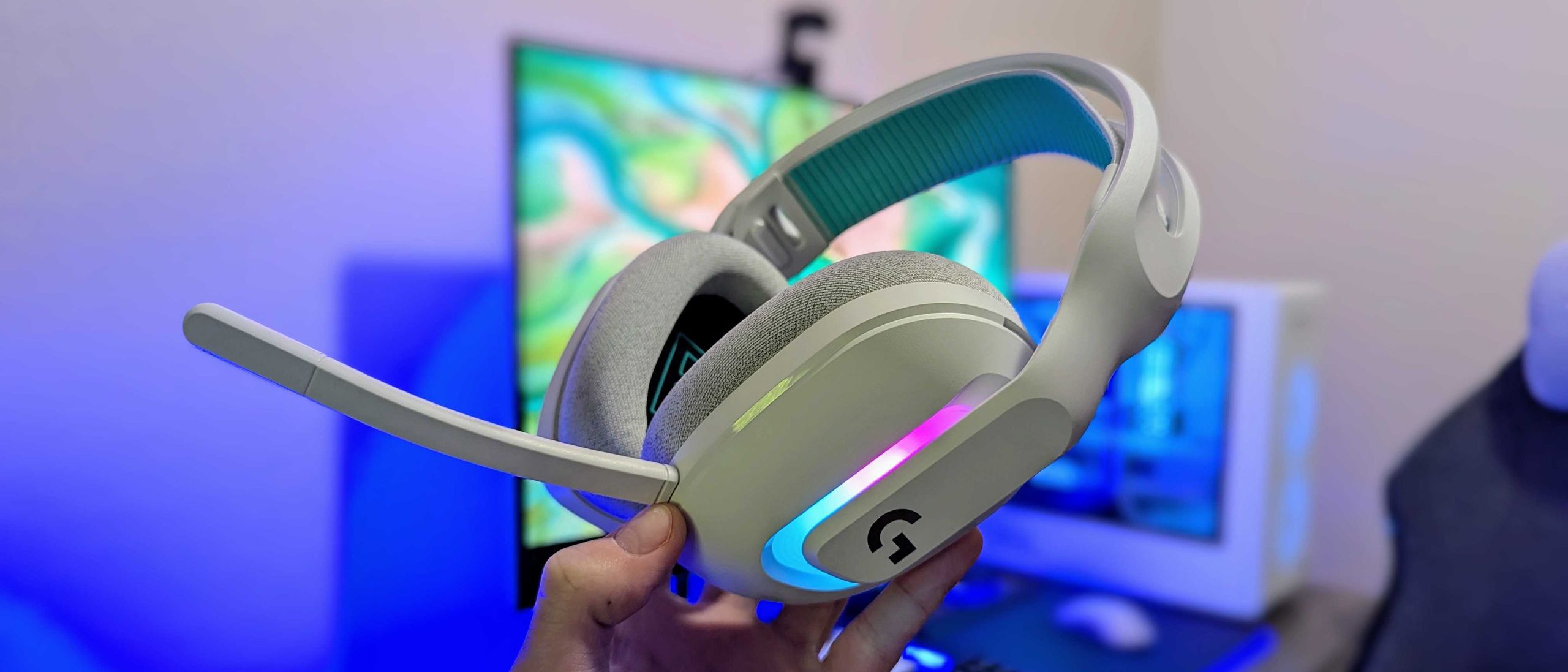 美品 Logicool G522 LIGHTSPEED WHITE G522 LIGHTSPEED Wireless Gaming Headset | Logitech G