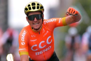 Reigning Olympic road race champion Greg Van Avermaet (CCC Team) is delighted to win the 2019 GP de Montreal