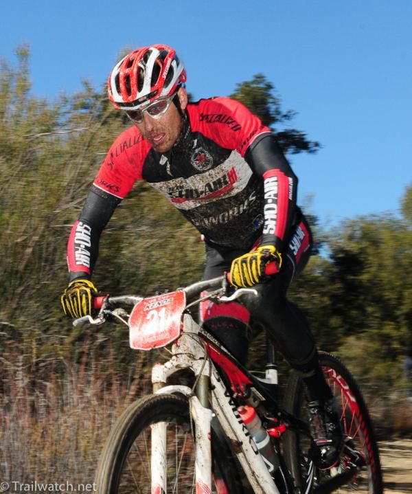 Ben Bostrom (Sho-Air Specialized) on one of the few descents