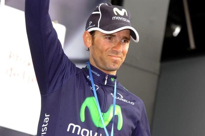 Alejandro Valverde (Movistar) rode a smart race and took third