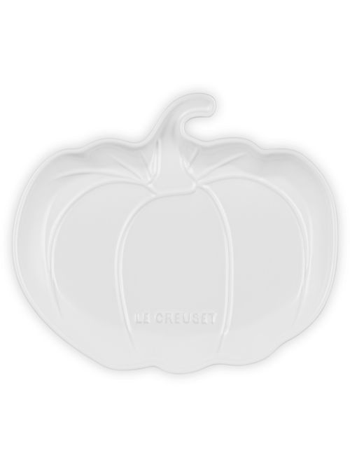 Stoneware Pumpkin Serving Plate
