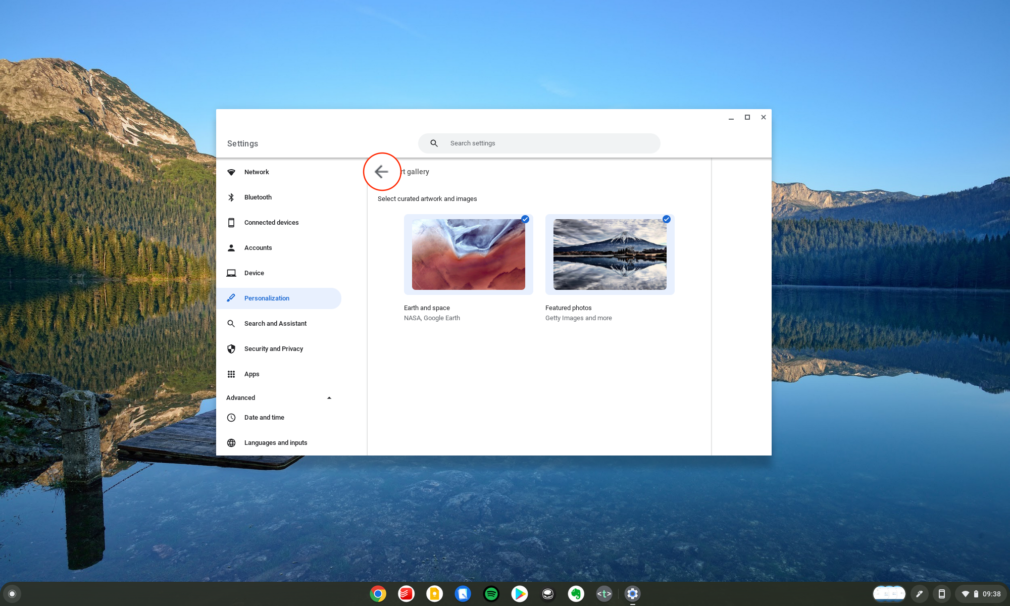 Chromebook'ta ekran koruyucuyu etkinleştirin ve özelleştirin