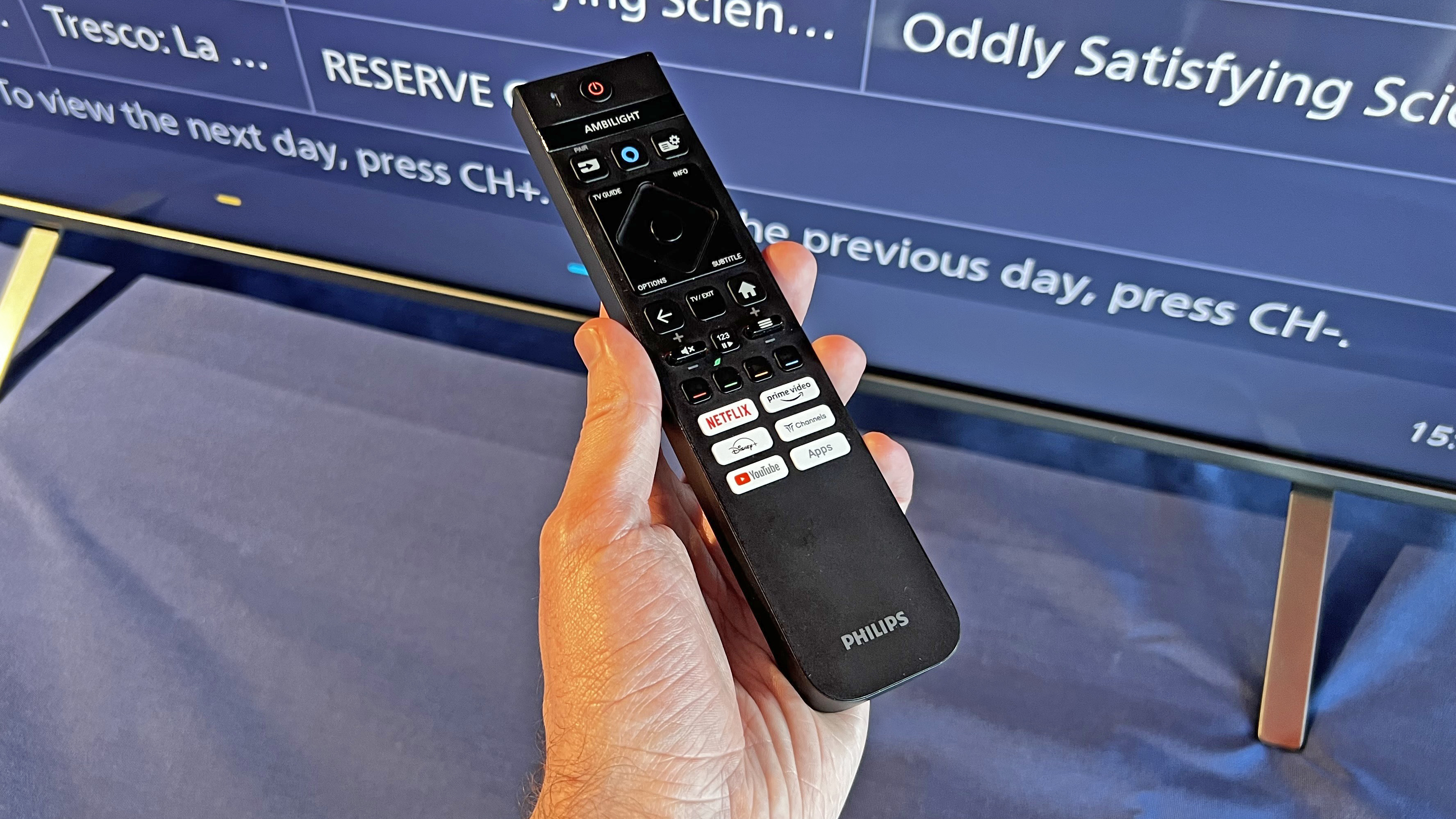 Titan smart TV OS remote control