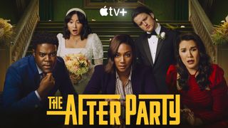 The Afterparty season 2 poster featuring the cast