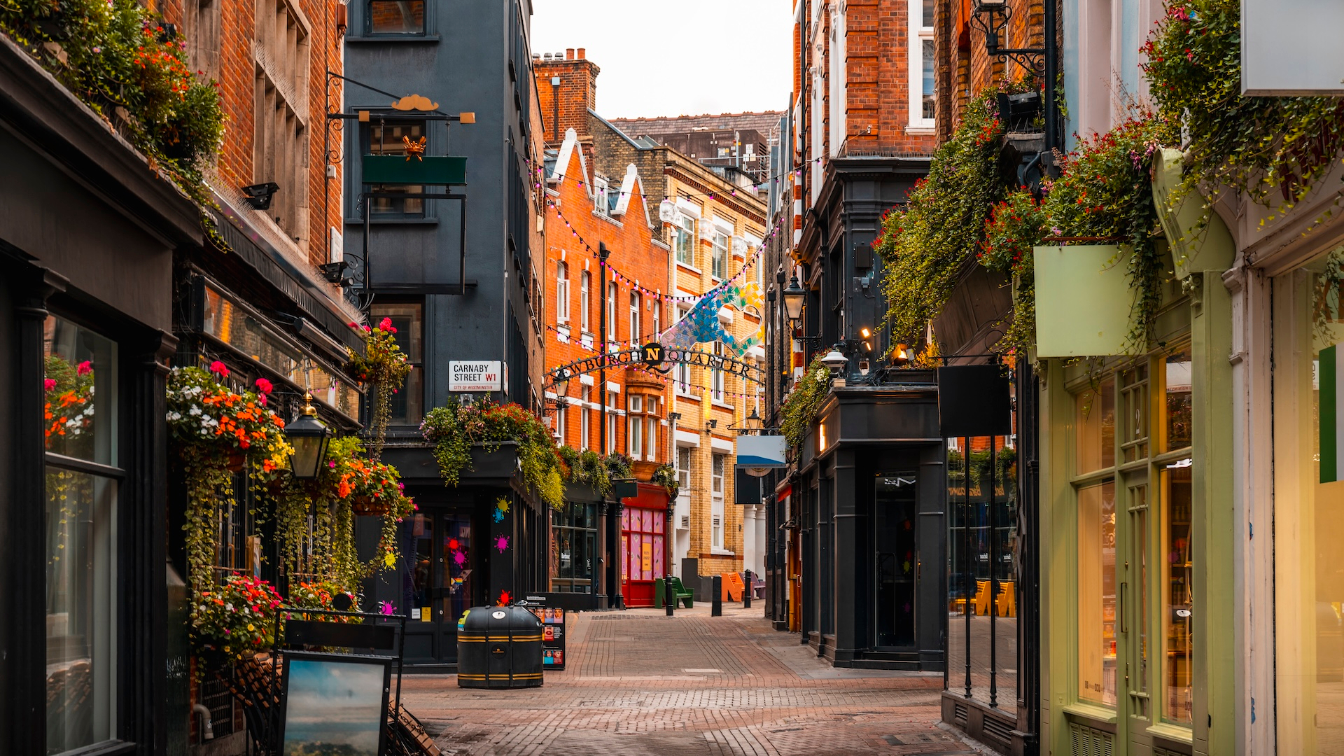 Carnaby Street in London
