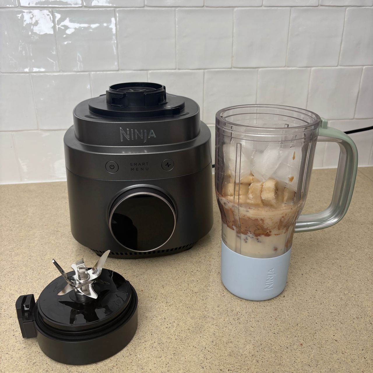 Testing the Ninja CrushBoss Blending System