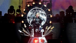 Singer Axl Rose of Guns N' Roses performs onstage during day 2 of the 2016 Coachella Valley Music & Arts Festival Weekend 2 at the Empire Polo Club on April 23, 2016 in Indio, California